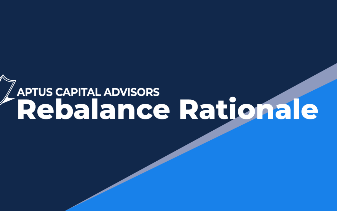 May 2025 Rebalance Rationale